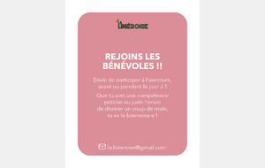 On recherche des bénévoles pour la 13ᵉ édition !