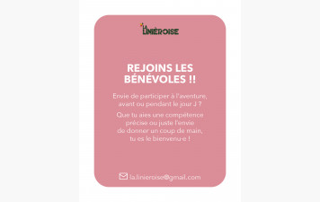 On recherche des bénévoles pour la 13ᵉ édition !