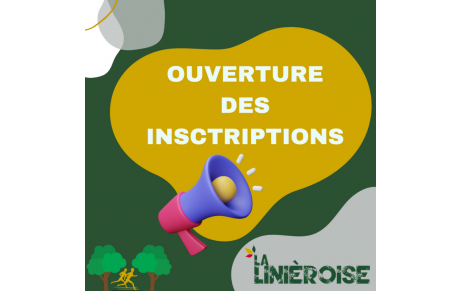 Inscriptions go !