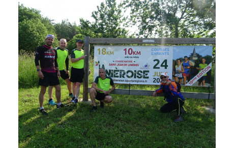 Reconnaissance des parcours de la Linièroise 18 Km et 10 Km